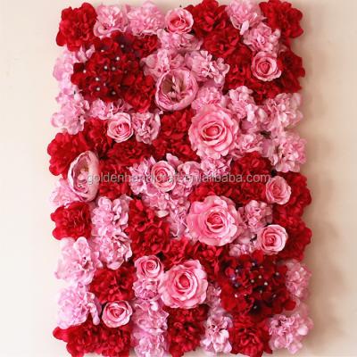 China Wholesale High Quality Artificial Flower Artificial Flower Wall Background for sale