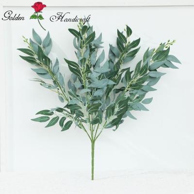 China Artificial Leaf Willow Branches For Wedding Plaza Hot Sale Decor for sale