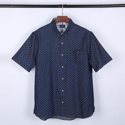 China Breathable Running Lot Mens Casual Shirt Plus Size Mens Shirts Mens Short Sleeve Shirts for sale