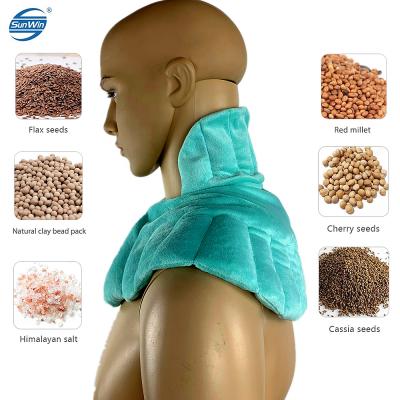 China Relief Pain Microwave Heating Pad For Neck Shoulders And Back Pain Relief With Moist Heat for sale