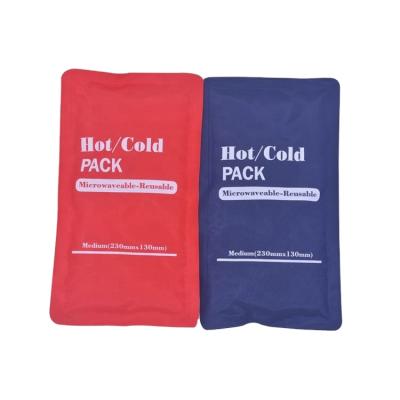 China Hot Cold Dual Use Reusable Hot Cold Packed Gel Packs Hot Cold Gel Pack for sale