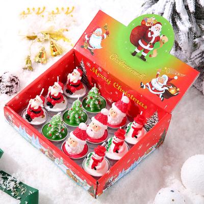 China Birthdays Christmas Tree Scented Candles Birthday Holiday Christmas Decoration Home Atmosphere Creative Wholesale Gift Box for sale