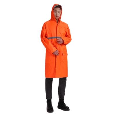 China Bachelor's Rainwear Customized Work Raincoat Wear Unified High Visibility Safety Reflective Suit Waterproof Windproof for sale