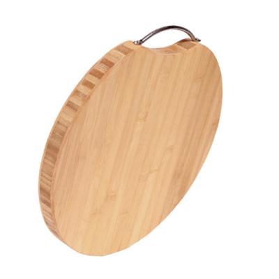 China Sustainable Top Selling Wooden Choppers Around Bamboo Cutting Board for sale