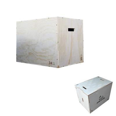 China Wholesale Custom Logo Wooden 3 in 1 Wooden Plywood Box 30