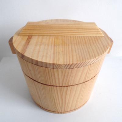 China coffee bean small wooden barrel with lid for sale