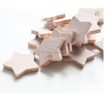 China Unfinished Wooden Stars of Europe Small for sale