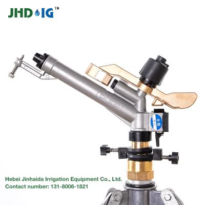 China Water-saving Irrigation System Agricultural spray gun Long Distance 360 Degree Rotary Big For Farm Irrigation System Land Metal Material Rain Gun Sprinkler for sale