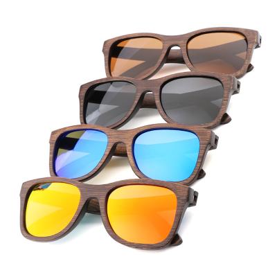 China 2022 New Product Ideas Polarized Fashion Uv400 Polarized Factory Logo Sunglasses Sun Glasses Wood Custom Bamboo Eyewear Outdoor Sport for sale