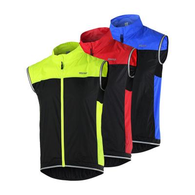 China 2021 NEW Cycling Cycling Vest Custom Sleeveless Breathable MTB Team Jersey Windproof Reflective Clothing Cycling Vest Ciclismo for sale