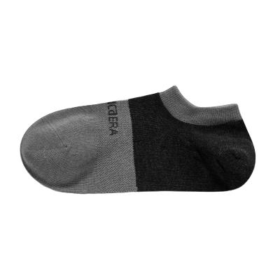 China QUICK DRY OEM/ODM In Stock Wholesale Breathable Antibacterial Men's Cut Out Design Cotton Soft Colorful Socks for sale