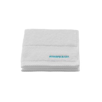 China Wholesale Child Safe Bioserica Era Antimicrobial Deodorize Custom Logo Cotton Hand Towel For Hotel for sale