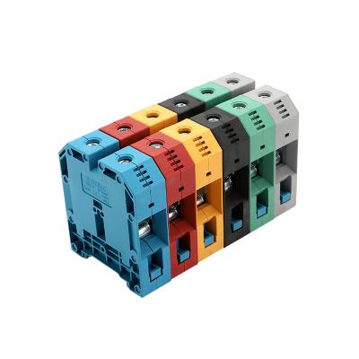 China MRK-70mm Terminal Block Din Rail Mounting A.W.G. terminal block wire connector 750V 24A 12-24 for sale