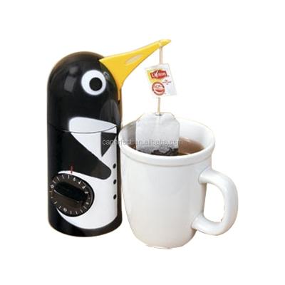 China Refurbished by Best Amount of Time Mechanical Kitchen Penguin Formed Timer for sale