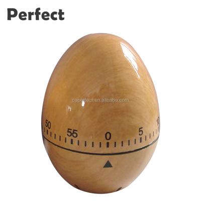 China Multifunctional Wooden Mechanical Kitchen Price Porcelain Manufacture Novelty Cheap Egg Timer for sale