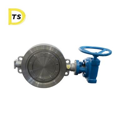 China High Efficiency General Price Seal Tri Ring Stainless Steel Butterfly Valve Flange for sale