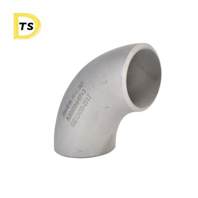 中国 304/316/2205/titanium pipe fitting welding elbows cylinder 販売のため