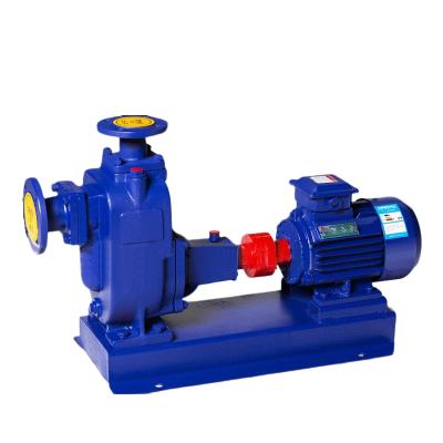 China Commercial Buildings Triumph Brand ZWP Self-Priming Sewage Water Pump, Non-Clogging Cast Iron Self-Priming Sewage Pump 50ZW10-20 Stainless Steel for sale