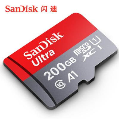 China Micro SD Card Micro Card 200GB 128GB Memory Card Flash SD Card For Phone/Tablet PC/Camera/DVR/GPS SanDisk SD 64GB 32GB 16GB Ultra A1 Class10 For the phone for sale