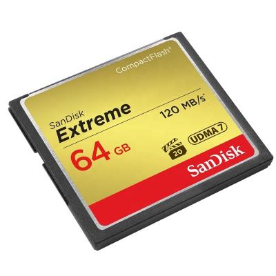 China Extreme CF Card for Original Extreme Card Camera SanDisk Flash Memory Card CF Card Flash Card Memory 32GB 64GB 128GB 120MB/S for Camera for sale