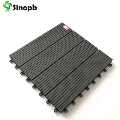 China DIY Easy Installation Compound Interlocking High Quality DCK Boards Outdoor wpc patio balcony wpc deck panel for sale