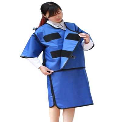 China X-ray room. X-ray service | Intervention Medical Doctor Ray Radiation Lead Jacket Super Soft Rubber Skirt Suit With Lead Equivalent 0.35mmpb for sale