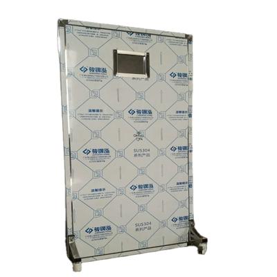 China X-ray room. X-ray service | medical supplies healthcare x ray lead 2mm shielding screen with moving universal wheels for sale