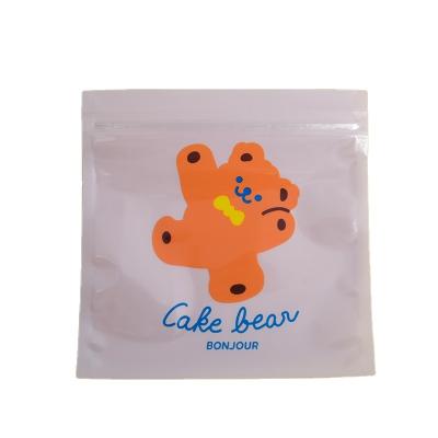 China Recyclable Cute Rabbit Design Jewelry Earring Food Cookie Transparent Ziplock Plastic Candy Packaging Mylar Bag Plastic Pouch For Underwear for sale