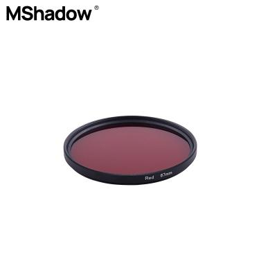 China Plastix Box MShadow Camera Lens Filter Red UV 67mm for sale