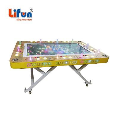 China Hot Sale 8 Player Metal Fire Kirin Gambling Game Fish 55 Inch Folding Cabinet Profit Casino Game Machine Tables for sale