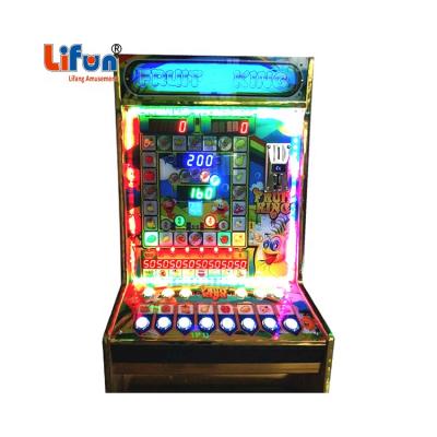 China Factory Wholesale Arcade King Slot Machine Wooden Casino Game DIY Kits Jackpot Gambling Tables Fruit for sale