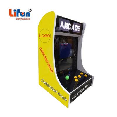 China Commercial or Splint Fireproofing Wooden House Use Mini Bartop Classic Arcade Game Coin Operated Machine with 60 Games for Sale for sale