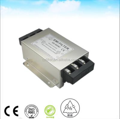 China POWER SUPPLY 380VAC 80A Input EMI Filter For 37KW Frequency Inverter for sale