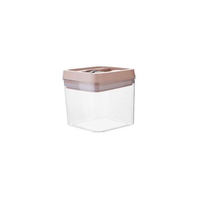 China Sustainable Small Size Luxury Reusable Vacuum Closed Plastic Air Tight Container for sale