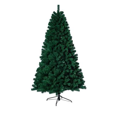 China 2022 Fashionable And Durable Hot Wholesale Christmas Tree Party Room Layout Green Simulation Christmas Tree for sale