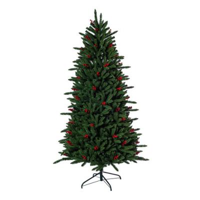 China Red Home Decor HX Factory PVC Chirstmas Tree Decoration 6FT Artificial Christmas Tree for sale