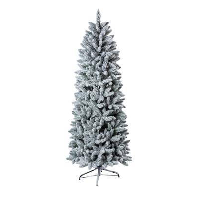 China Fashionable And Durable Premium Quality Simulation Snow Tree White Outdoor Decorative Christmas Tree for sale