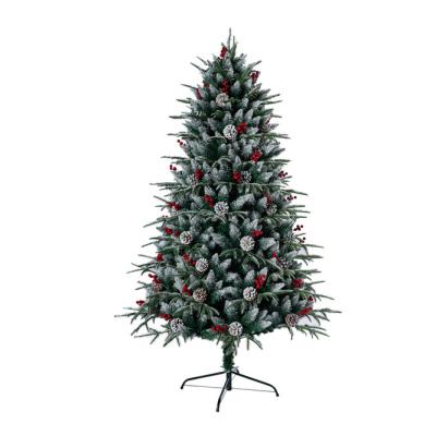 China Fashionable and Durable Wholesale Pine Cone Tree Best Christmas Fruit Home Decoration Red Christmas Tree for sale