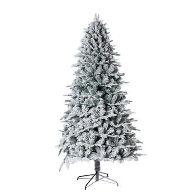 China 2022 latest productchristmas fashionable and durable tree artificial snow assembled 6ft layout festive christmas tree for sale