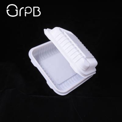 China Stocked Wholesale Disposable Plastic Bento Box Manufacturer for sale