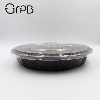 China Sushi Tray Restaurant Take Away Plastic Sushi Dish Containers Tray for sale