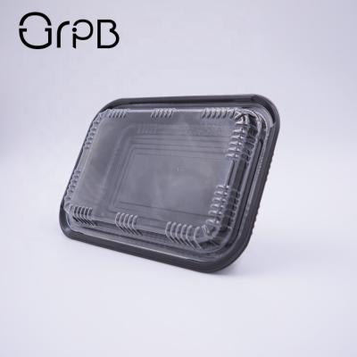 China Disposable clear packing box stored for lunch food for sale