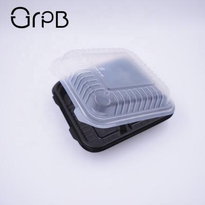 China Custom Stocked Plastic Design Taiwan Food Box Packaging Container for sale