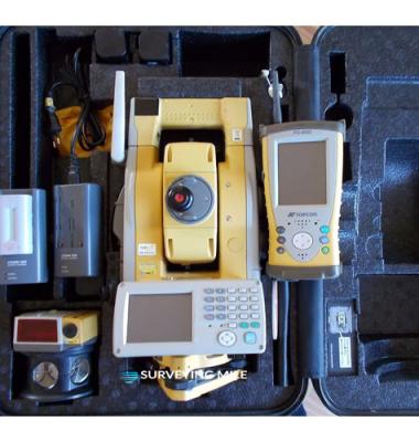 China Topcon Robotic Total Station GPT 9005A FC200 Kit for sale