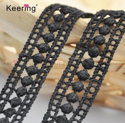 China New Arrival High Quality Polyester Embroidery Lace Garment Lace Trim Viable for sale