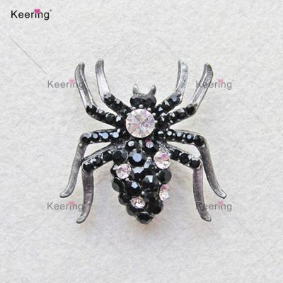 China Elegant/Fashion Keering Bling Diamond Insect Enamel Rhinestones Butterfly Spider Dragonfly Brooch Pin For Slipper for sale