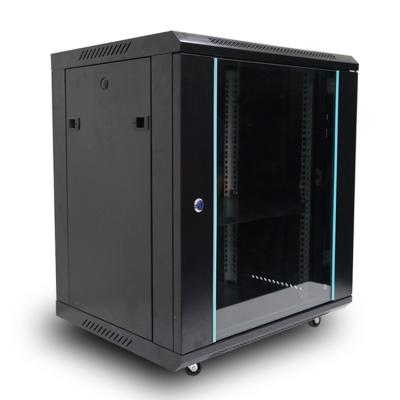 China Server Room 19 Inch Large Wall Mounted Network Communication Equipment 12U Cabinet Enclosure for sale