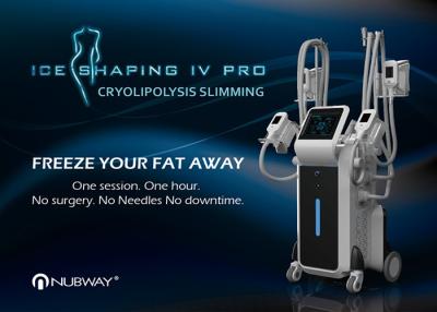 China 4 cryo handle fat freezing cold body slimming machine for sale