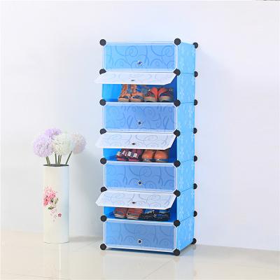 China Behind Doors/On Walls Living Room Modern Furniture OEM Plastic Shoe Shelf High Quality Shoe Stand Portable Shoe Rack for sale