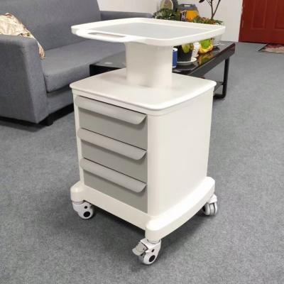 China Modern Hot Sale Cheap Beauty Salon Trolley Rolling Trolley Beauty Trolley With Drawer for sale